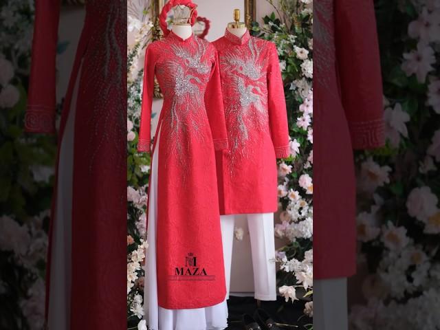 Top những mẫu áo dài cưới đẹp tại #MazaWedding #áodàicưới #xuhuong #shorts