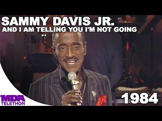 Sammy Davis Jr. - And I Am Telling You I'm Not Going | 1984 | MDA Telethon