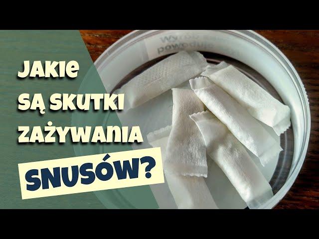 Czy snus jest szkodliwy?