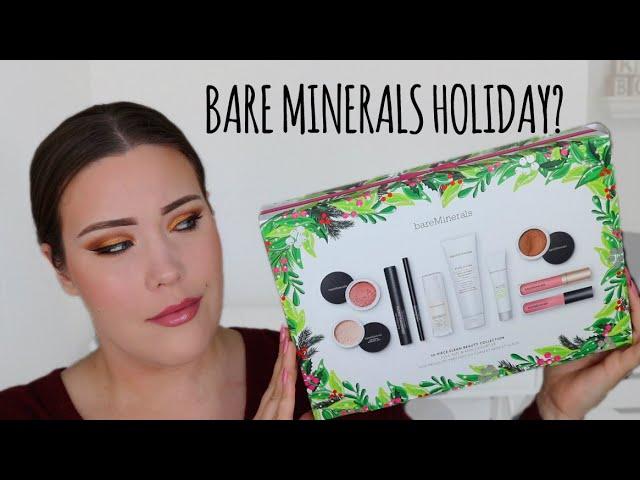 TRYING BARE MINERALS PRODUCTS FOR THE FIRST TIME | BARE MINERALS 10-PIECE CLEAN BEAUTY COLLECTION