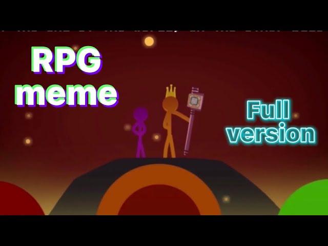 RPG meme || Full Version (Read DESK)