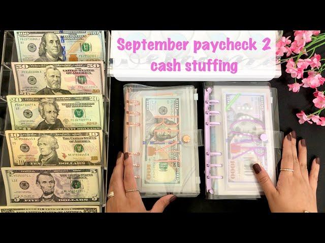 September #2 Cash Envelope Stuffing | Cash envelopes & sinking funds | Ari Budgets