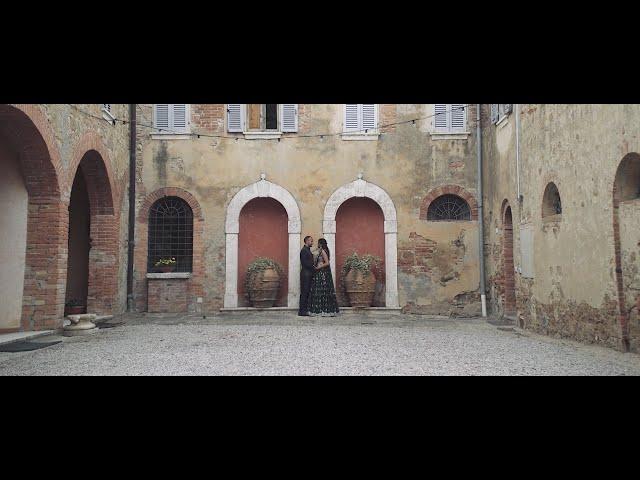 Wedding Video Italy - Shikha & Ale Wedding in Borgo Sant'Ambrogio Resort  Pienza Tuscany