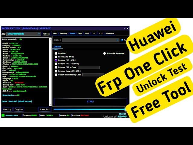 Huawei Device Frp Unlock One Click | Huawei Frp Remove Tool | By Gsm X Tool