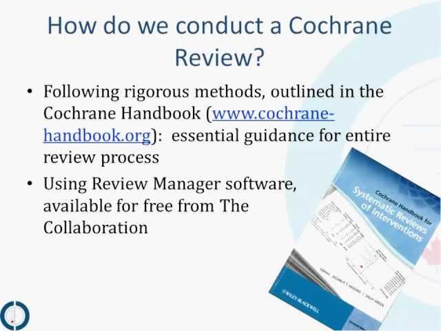 CCC The steps of a Cochrane Review, an overview with John K. MacDonald