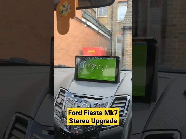  Ford Fiesta (Mk7) Stereo Upgrade #carstereo #carplay #fordfiesta #fiesta #fiestamk7 #mk7fiesta