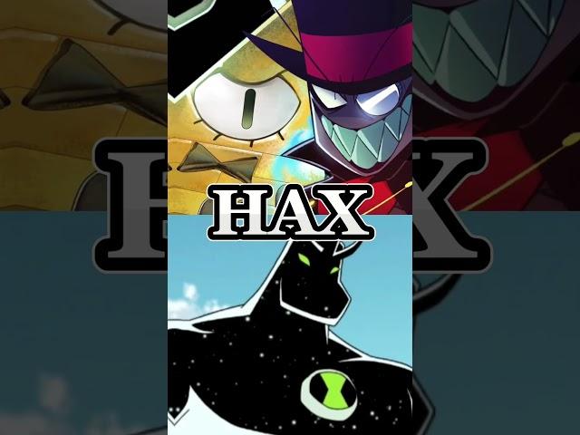 Ben Tennyson (w/ Alien X) Vs. Black Hat & Bill Cipher