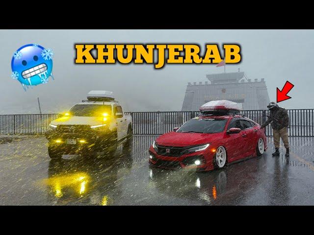 KHUNJERAB PASS Pe Hui SNOWFALL  -5 DEGREE In JULY?  SAFARNAMA Episode 6