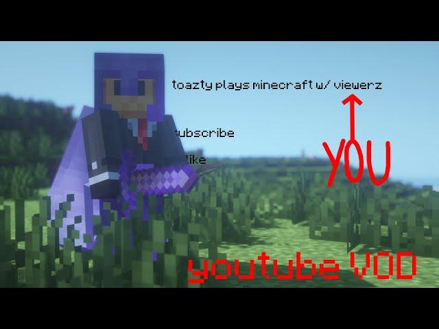 toazty playz the minecraftz. join now.