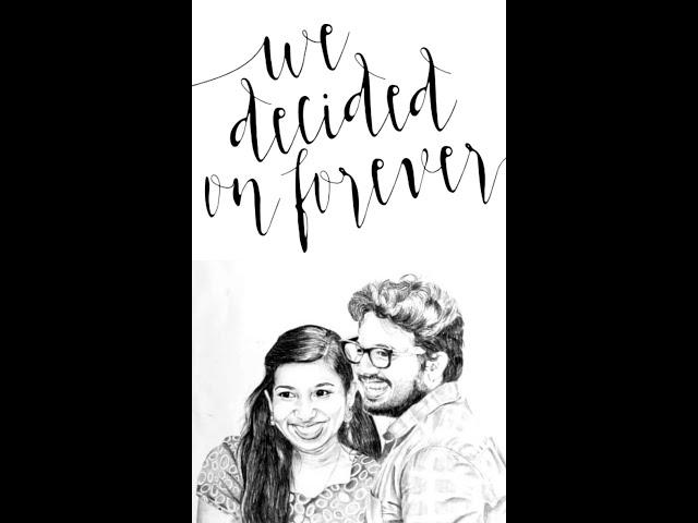 YES! We are tying the Knot!!  Abith Murali & Kavya Aravind #AK