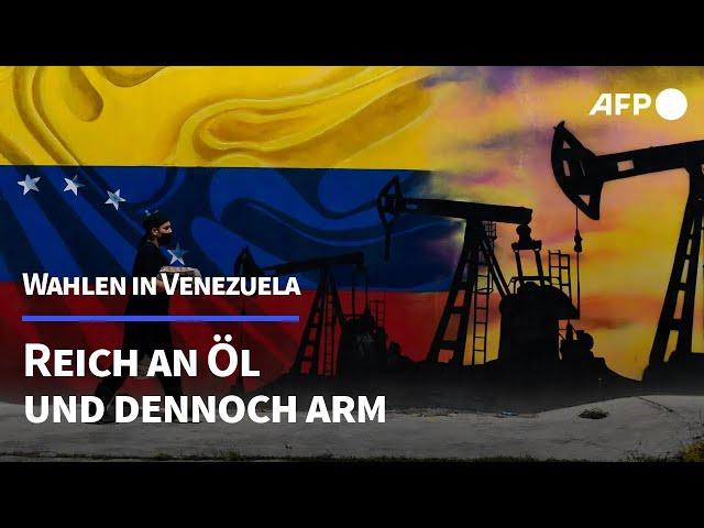Wissenswertes zu Venezuela: Reich an Öl und dennoch arm | AFP