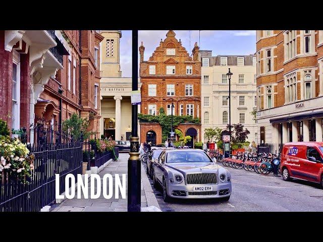 Most Expensive Streets of London Mayfair | London Walking Tour 4K