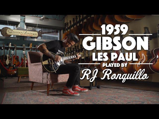 1959 Gibson Les Paul Custom played by RJ Ronquillo