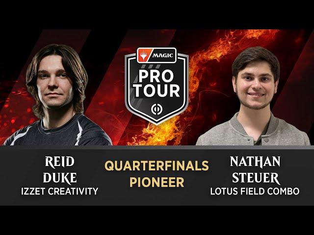 Reid Duke vs. Nathan Steuer | Quarterfinal | Pro Tour Phyrexia