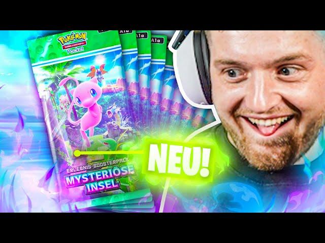 KRANKE OP Karte 4x GEPULLT! | NEUES Pokemon TCG Pocket Pack! - Mysteriöse Insel!