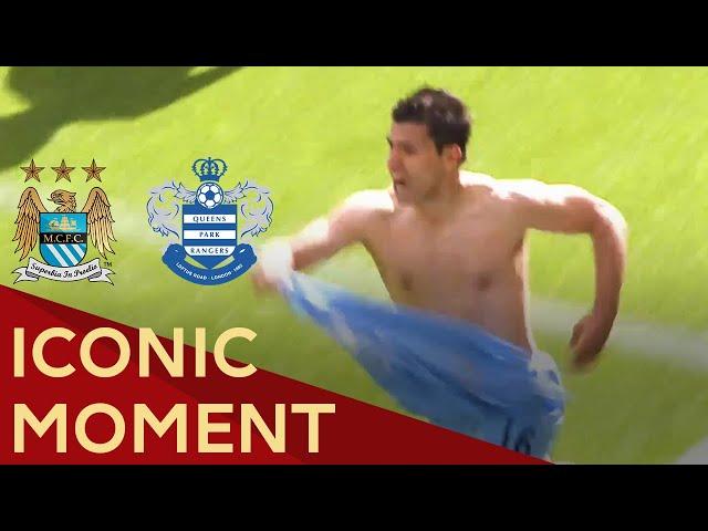 Premier League | Iconic Moment - Aguero Wins Man City's First Title | Man City v QPR, 13 May 2012