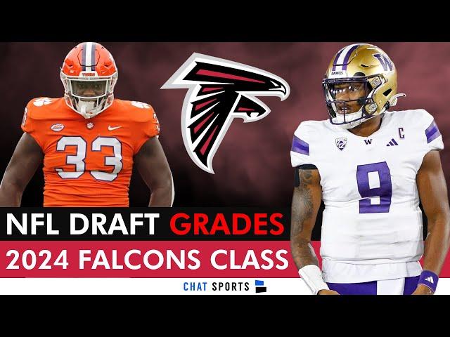 Falcons Draft Grades: All 7 Rounds From 2024 NFL Draft Ft. Michael Penix & Ruke Orhorhoro