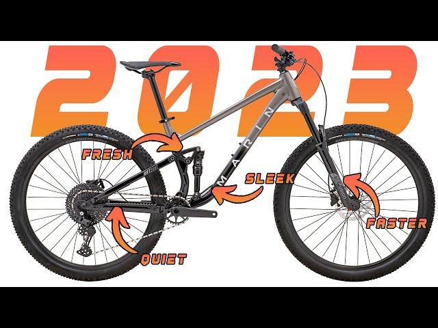 BEST FULL SUSPENSION BIKE JUST GOT BETTER? / 2023 Marin Rift Zone