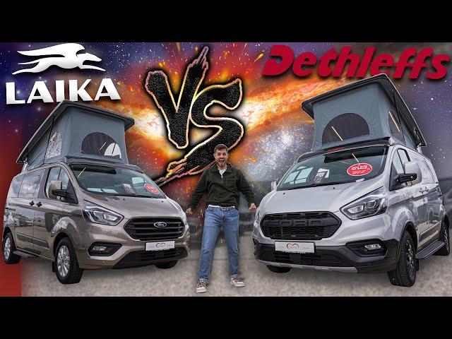 Der URBAN CAMPER Vergleich!  | Laika Kosmo Urban F100+  Dethleffs Globevan Trail Two | GÜMA TV