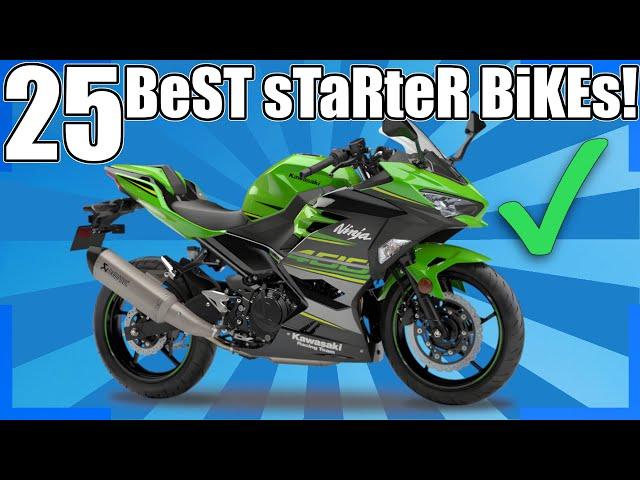 25 BEST Beginner Motorcycles! Under $10K!