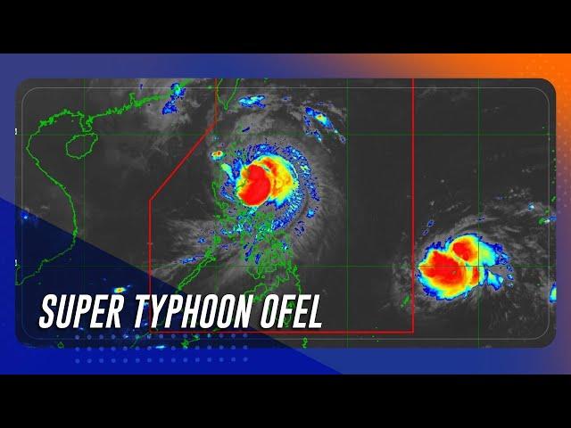 Ofel now a super typhoon; Signal 5 up in Cagayan | TeleRadyo Serbisyo