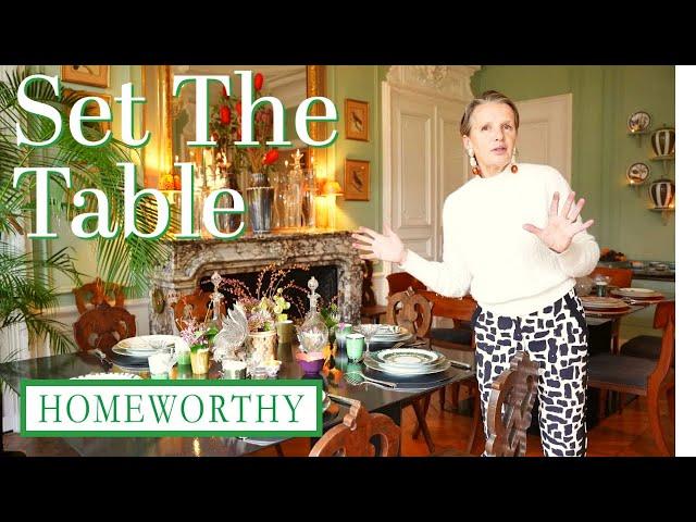 SET THE TABLE | With French Designer Marie Daâge