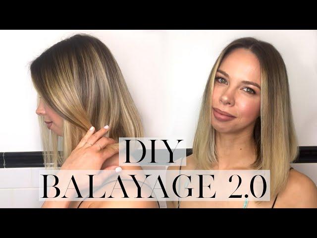 How to: EASIEST DIY Balayage - UPDATED (+ Getting Tease Out)