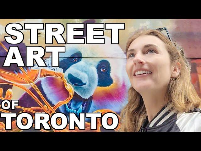 Street Art of TORONTO | Seeing BANKSY ART for the First Time!