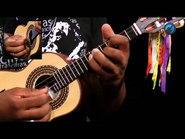 Desenhos de Escalas Maiores (aula de cavaquinho)