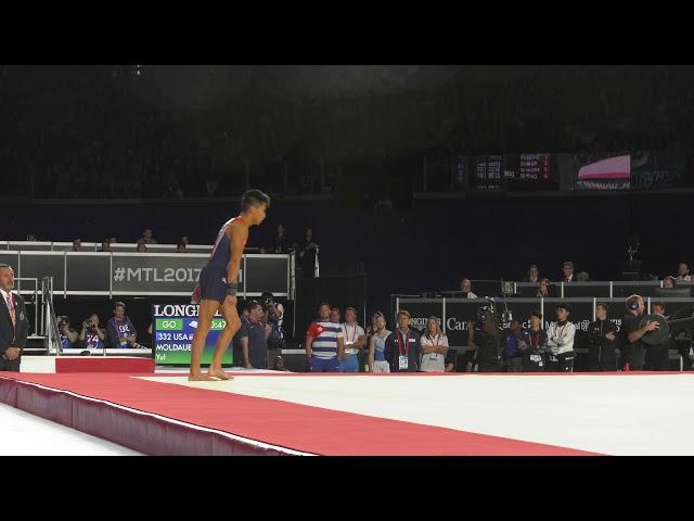 Yul Moldauer - Floor Exercise - 2017 World Championships - Event Finals Day 1