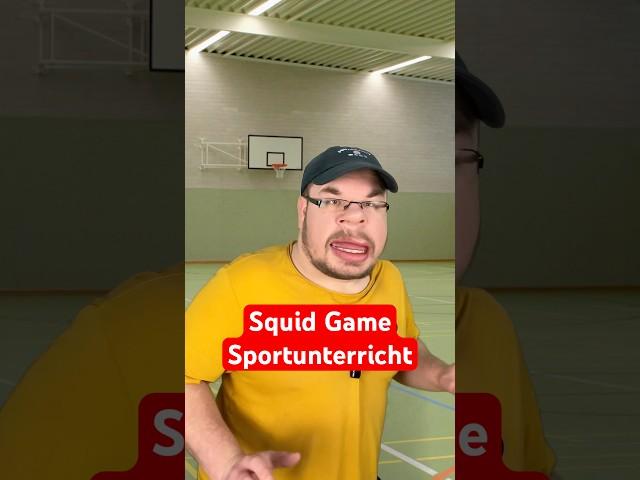 Wenn du Squid Game im Sportunterricht spielen musst️ #shorts