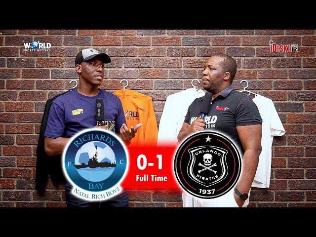 Players Already Thinking About MTN8 Final | Richards Bay 0-1 Orlando Pirates | Bobo