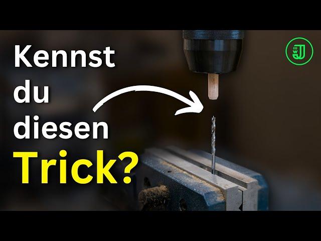 Immer falsch gemacht!?  So BOHRST du wirklich PERFEKTE LÖCHER! | Jonas Winkler