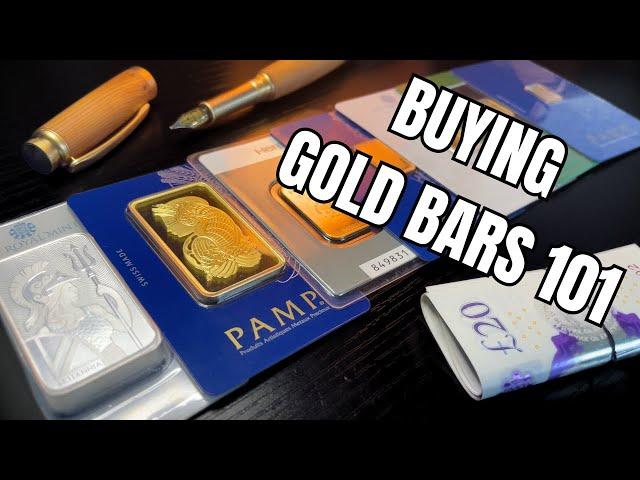 Buying Gold Bars - Everything you must know.