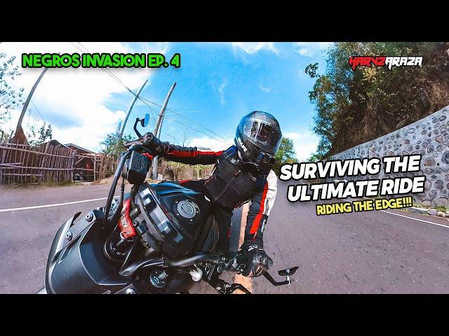 RIDING THE EDGE: Pushing to the limit | Canlaon Uphill Adventure | Harvz Araza