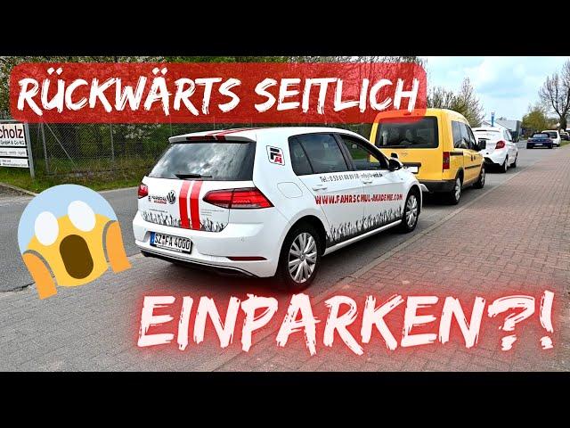 Richtig EINPARKEN - Teil 1: Rückwärts seitlich [Grundfahraufgabe] PKW 