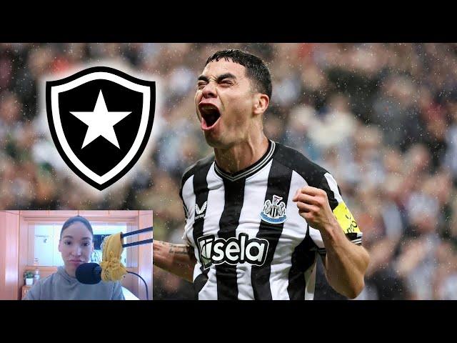 Botafogo in contact with Newcastle for Miguel Almirón... #mercadodabola