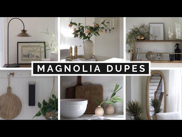 MAGNOLIA VS THRIFT STORE | HEARTH & HAND HIGH END DUPES HOME DECOR ON A BUDGET