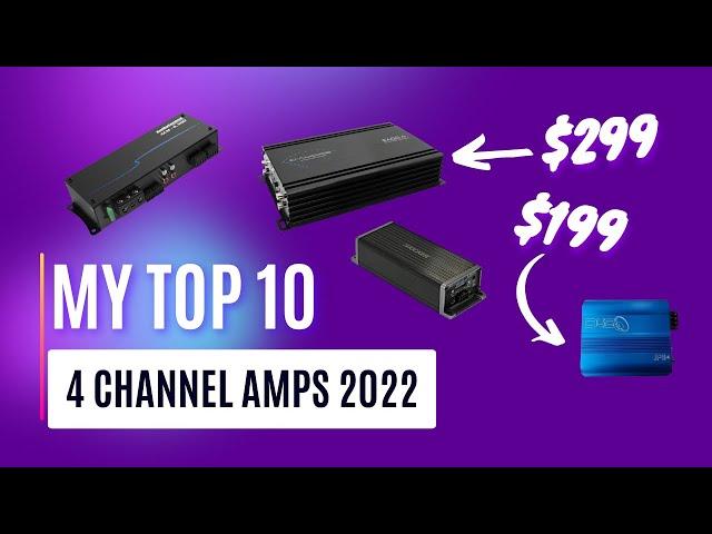 Top 10 4 Channel Amps (2022)