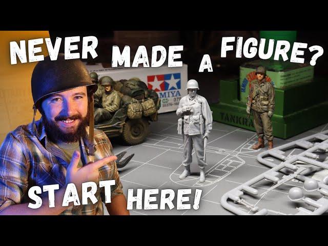 Building Your First Scale Model Figure! | 1/35 Model Kit Tutorial