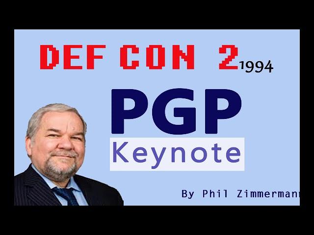 Pretty Good Privacy (PGP) - Phil Zimmermann