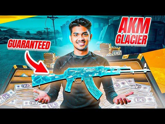 MAXING AKM GLACIER  | BEST GUARANTEED REWARDS IN BGMI HISTORY 