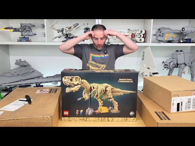 LEGO Haul with New Jurassic Park T-Rex