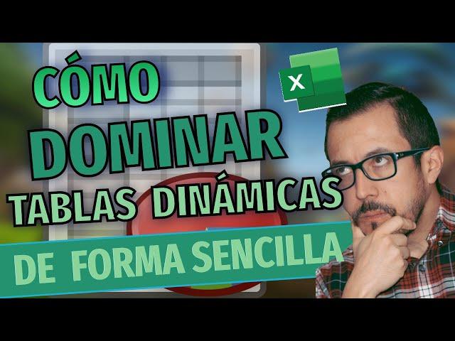 ⭐️ ¿Cómo usar TABLAS DINAMICAS en EXCEL?  De la forma más SIMPLE QUE EXISTE 