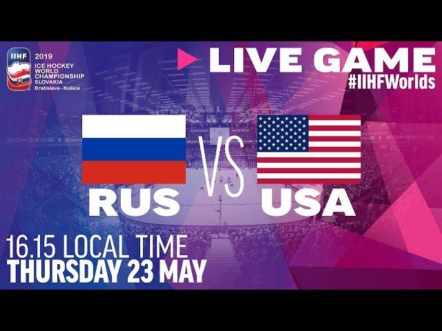 Russia-USA | Quarterfinals | Full Game | 2019 IIHF Ice Hockey World Championship