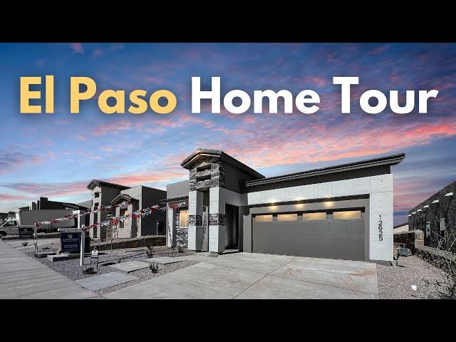 Home Tour Of A 2294 s.q. f.t. New Construction Home In El Paso, Texas