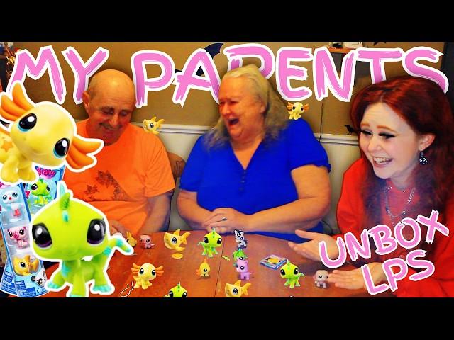 MY PARENTS UNBOX LITTLEST PET SHOPS (IT'S CHAOTIC)