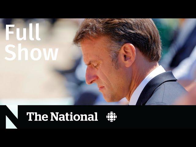 CBC News: The National | Aftershocks in EU after far-right surge