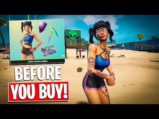 *NEW* SCUBA CRYSTAL BUNDLE | Gameplay + Combos! Before You Buy (Fortnite Battle Royale)