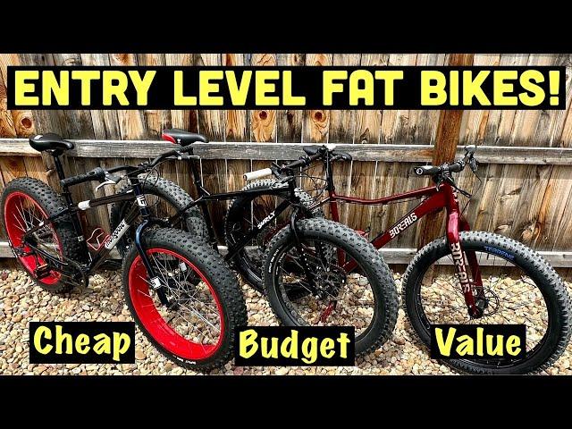 Entry Level Fat Bikes | Cheap vs Budget vs Value